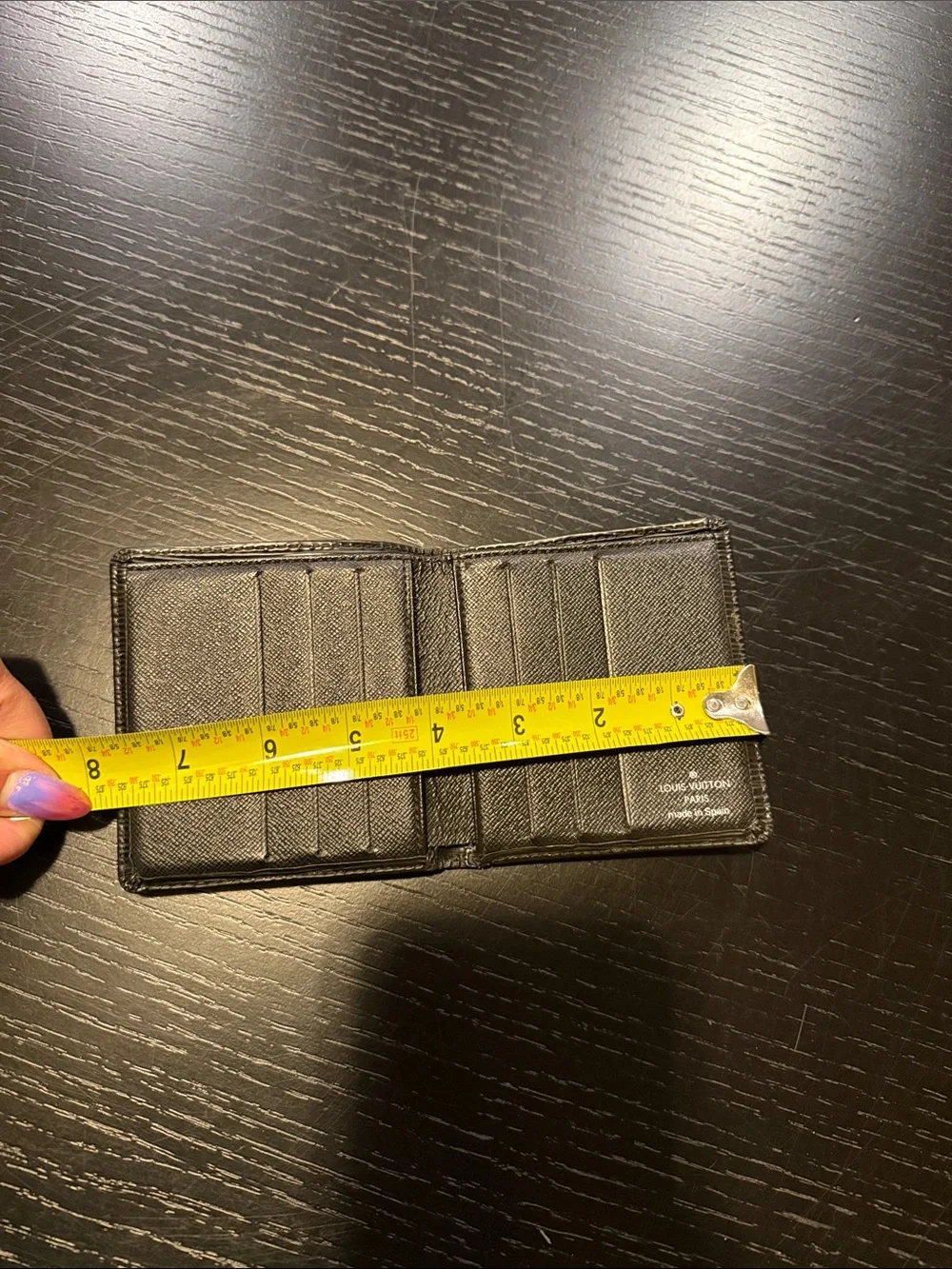 Louis Vuitton Black Epi Leather Wallet